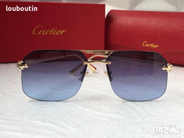 Cartier 2024 мъжки слънчеви очила унисекс дамски слънчеви очила, снимка 16 - Слънчеви и диоптрични очила - 46959457