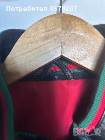 Мъжко кожено яке GUCCI, снимка 5 - Якета - 51798394