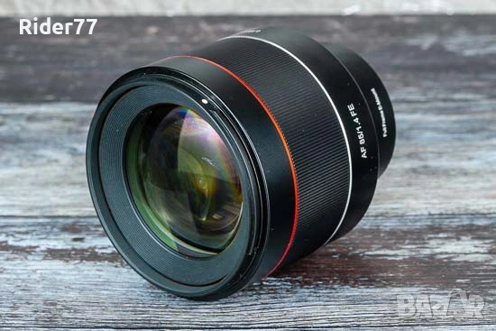 Обектив Samyang FE 85mm F1.4 за SONY., снимка 3 - Обективи и филтри - 53837846