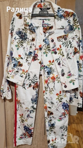 Дамски флорален костюм Kensol