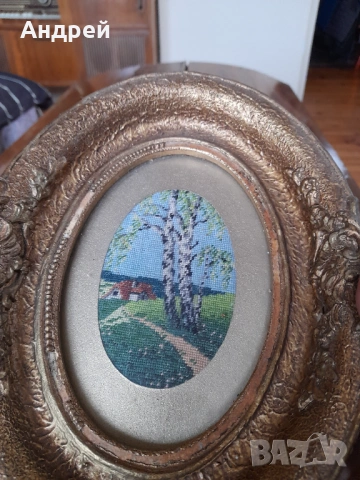 Стар гоблен #9, снимка 3 - Други ценни предмети - 53334411