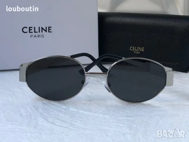 Celine 2024 дамски слънчеви очила елипса два цвята, снимка 7 - Слънчеви и диоптрични очила - 47012060