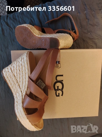 Сандали на платформа UGG, снимка 4 - Сандали - 54057498