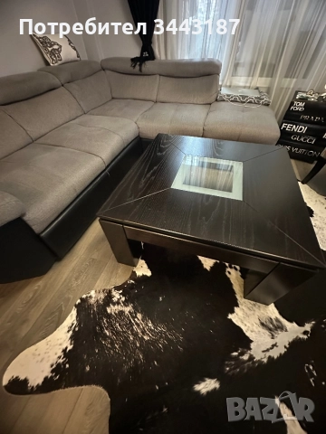  Трапезарна и холна маси с 6 бр. столове, снимка 7 - Маси - 52663058