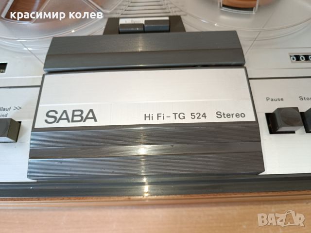 магнетофон "SABA HI-FI-TG 524", снимка 4 - Декове - 45399738