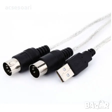 MIDI-USB интерфейсен кабел адаптер, снимка 5 - Други - 48038276