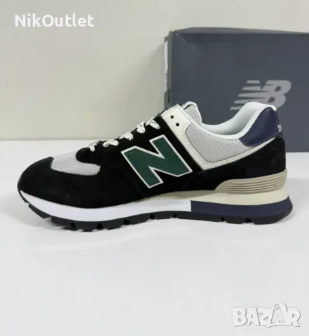 New Balance 574 Black, снимка 2 - Маратонки - 49524297