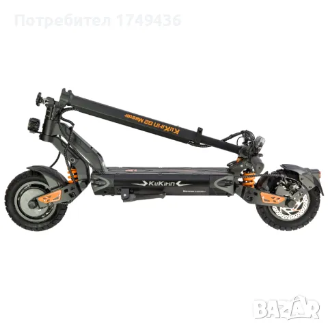 Електрическа тротинетка Kugoo Kukirin G2 Master НОВА!, снимка 2 - Велосипеди - 47136612