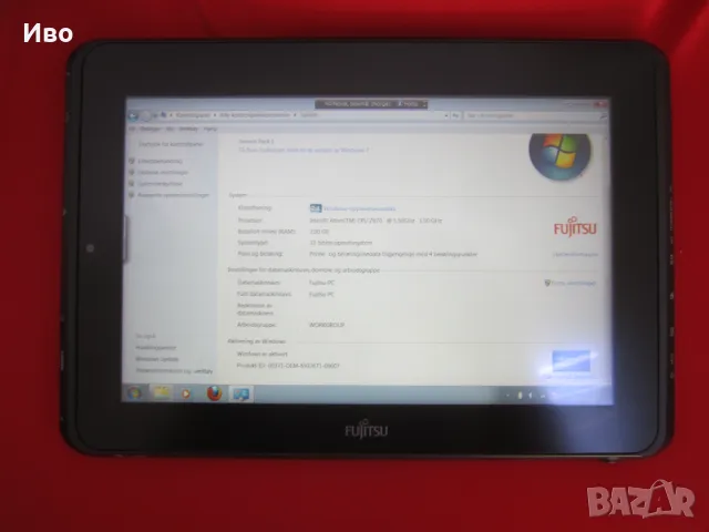 Таблет Fujitsu Stylistic Q550 Windows7 1.50GHz 2GB ram 64GB SSD, снимка 11 - Таблети - 47566531