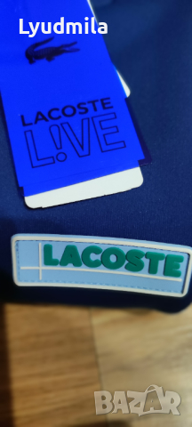 Тениска Lacoste LIVE , снимка 4 - Тениски - 45024970