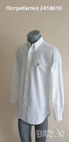 POLO Ralph Lauren Slim Fit  Cotton Mens Size M /15/32/33 ОРИГИНАЛ! НОВО! Мъжка Риза!, снимка 3 - Ризи - 46010290