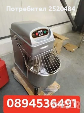 Тестомесачки 3 модела 21л, 35л, 64л спирални с въртящ басан! Чисто нови! ХИТ Цена 1499лв/766,43€, снимка 14 - Обзавеждане за заведение - 38238778