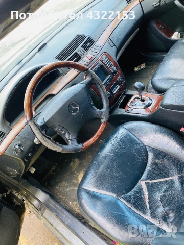 Продава се цял или на части w220 C 320CDI 197kc AMG Джанти 18 цола без кривини и заварки  Пали и вър, снимка 5 - Автомобили и джипове - 52404660