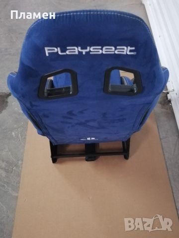 Геймърски стол Playseat Evolution син - САМО ЛИЧНО В ГР. СОФИЯ, снимка 7 - Аксесоари - 45624459