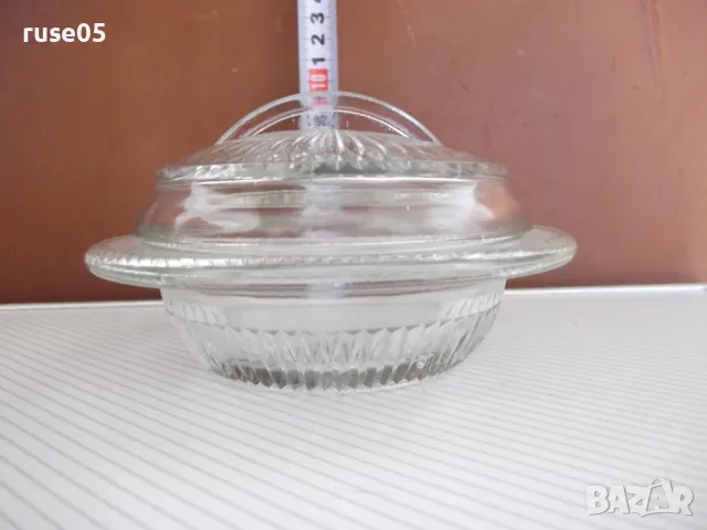 Купа стъклена с капак, снимка 5 - Други стоки за дома - 50113381