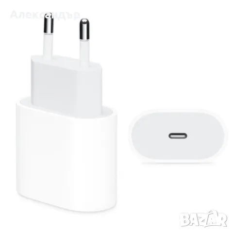 Apple адаптер за зарядно, USB-C, 20W, снимка 2 - Кабели и адаптери - 47185299