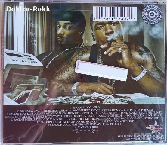 Snoop Dogg, DJ Whoo Kid, 50 Cent - Smokin Day 2 [2006, CD], снимка 2 - CD дискове - 46626430