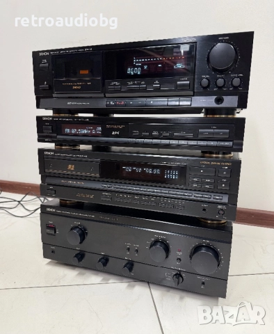 🔉Ретро аудио сет DENON - усилвател, CD, триглав дек, тунер🔉, снимка 6 - Аудиосистеми - 52258580