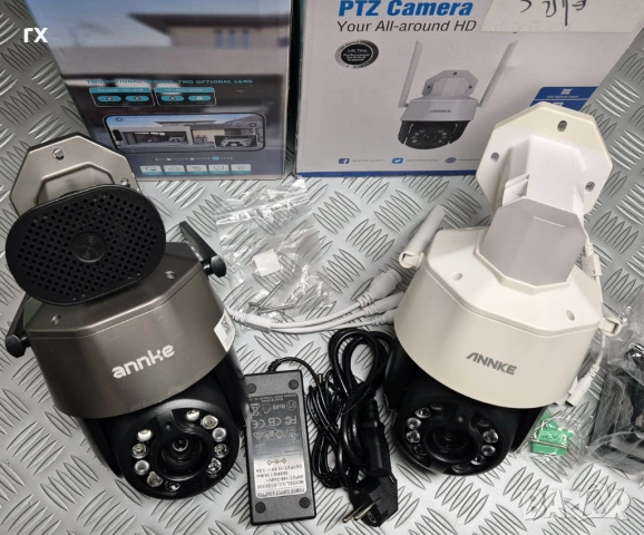 20x IP камера 5MP PTZ WiFi Annke с тонколона 2 модела, снимка 2 - IP камери - 47490323