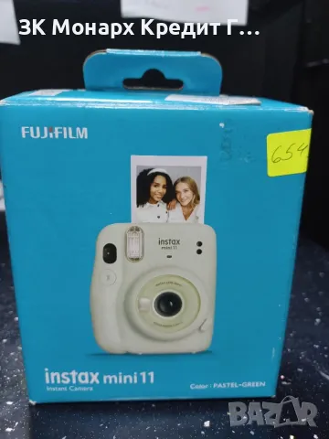 Фотоапарат за моментни снимки Fujifilm Instax Mini 11/E767916 с кутия, снимка 10 - Фотоапарати - 46922871