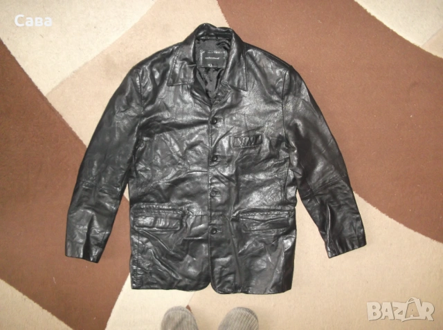 Кожено яке SELECTED  мъжко,М