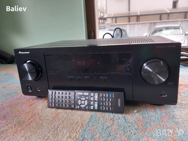 PIONEER VSX-329-K USB 105W 5.1, снимка 2 - Ресийвъри, усилватели, смесителни пултове - 53236506
