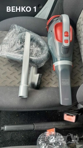 Автомобилна прахосмукачка BLACKsDecker, снимка 5 - Друга електроника - 53009029