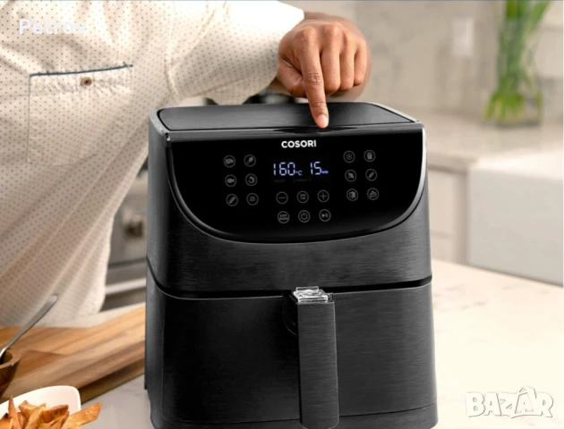 Cosori Premium 5,5L Airfryer 1700W (модел CP158-AF-RXB). , снимка 2 - Фритюрници - 50983159