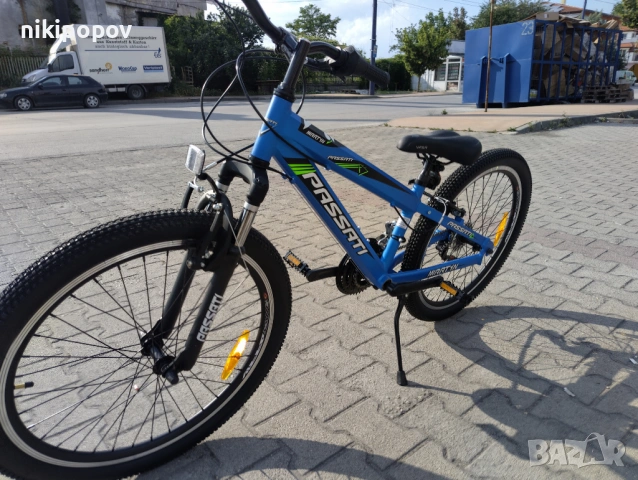 PASSATI Алуминиев велосипед 24" MARTYN син, снимка 7 - Велосипеди - 53561271