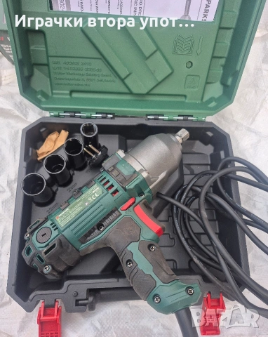 Електрически ударен винтоверт Parkside, снимка 4 - Винтоверти - 54044786