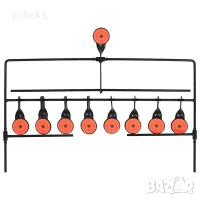 vidaXL Автоматична мишена за стрелба с 8+1 ротационни цели(SKU:91932), снимка 4 - Други спортове - 49420338