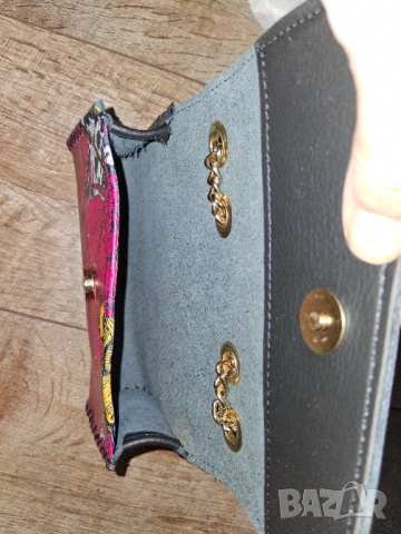 дамска чанта Alviero Rodriguez Borsa Madame Floral Leopard, снимка 4 - Чанти - 53716050