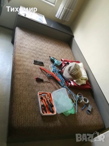 Спалня без матрак и механизъм + широка ракла + нощно шкафче