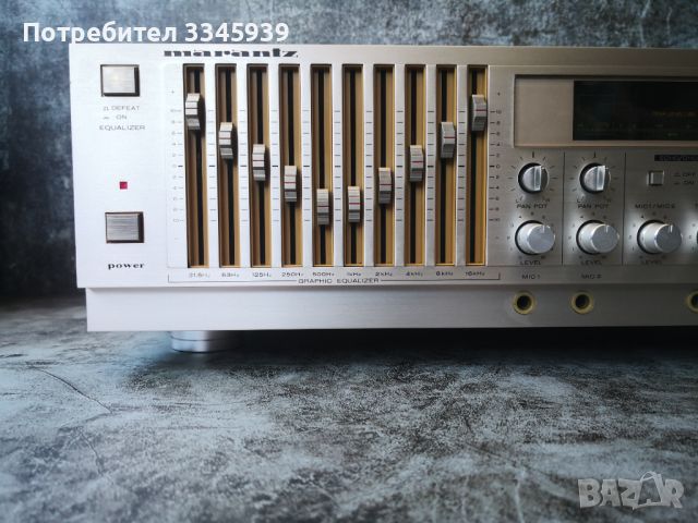 Marantz graphic equalizer/audio mixer EQ 430, снимка 5 - Ресийвъри, усилватели, смесителни пултове - 46706527