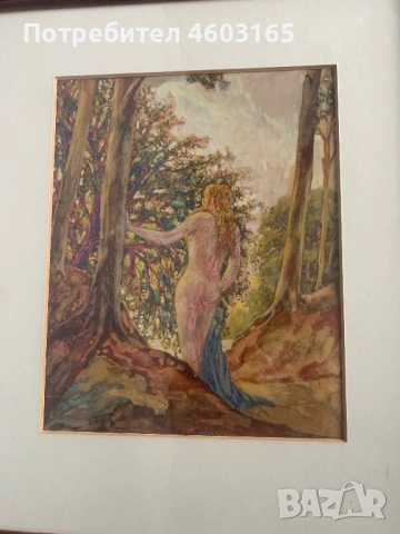 картина разходка в гората , снимка 2 - Картини - 53938500