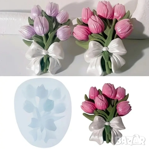 Молд лалета за магнити , снимка 6 - Форми - 53039645