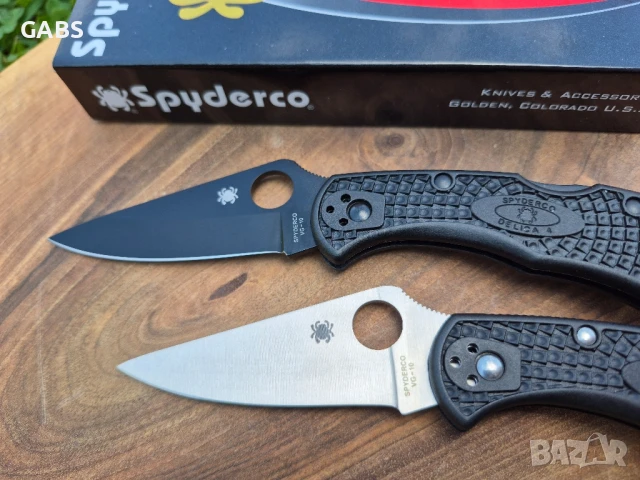 Сгъваем джобен нож Spyderco Delica 4,два цвята, снимка 3 - Ножове - 50466382
