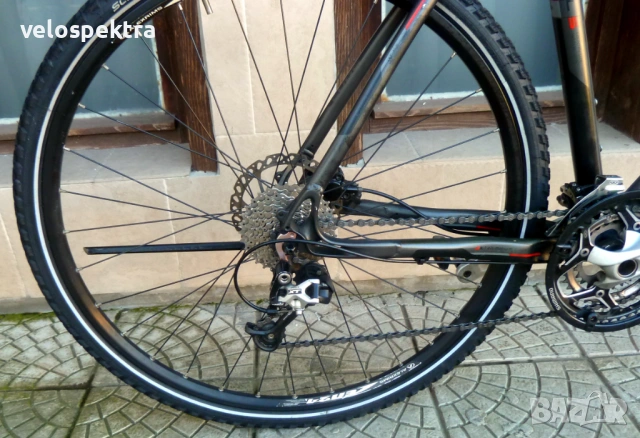  КЮБ ! 28 цола ! Трекинг хибрид- лек офроуд ! 27 скорости ! , снимка 15 - Велосипеди - 53539663