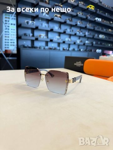 Слънчеви очила с UV400 защита с черен обикновен калъф Hermes Код D86 - Различни цветове, снимка 4 - Слънчеви и диоптрични очила - 46404705