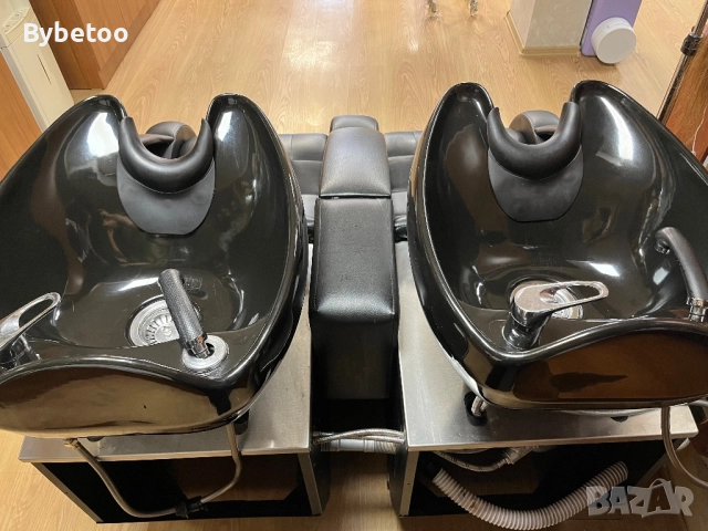 Измивна колона - двойна , снимка 2 - Фризьорски столове - 52098767