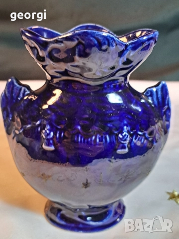 порцеланова ваза кобалт 29/4, снимка 5 - Вази - 52461543