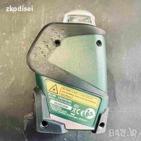 Лазерен нивел Bosch PLL360, снимка 2 - Други инструменти - 54025845