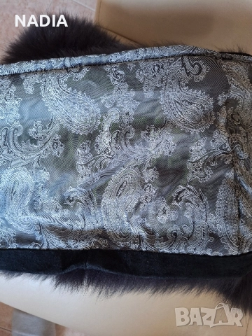 Палто с естествен косъм, снимка 5 - Палта, манта - 52221494