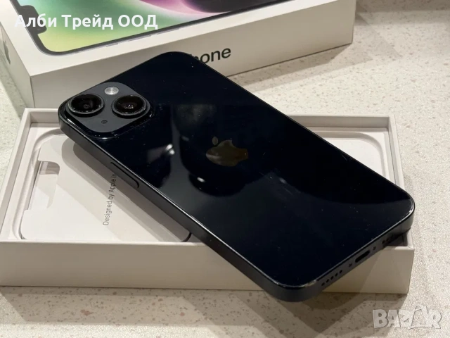 iPhone 14 128GB Black – Перфектен, 100% Батерия!, снимка 7 - Apple iPhone - 53720038