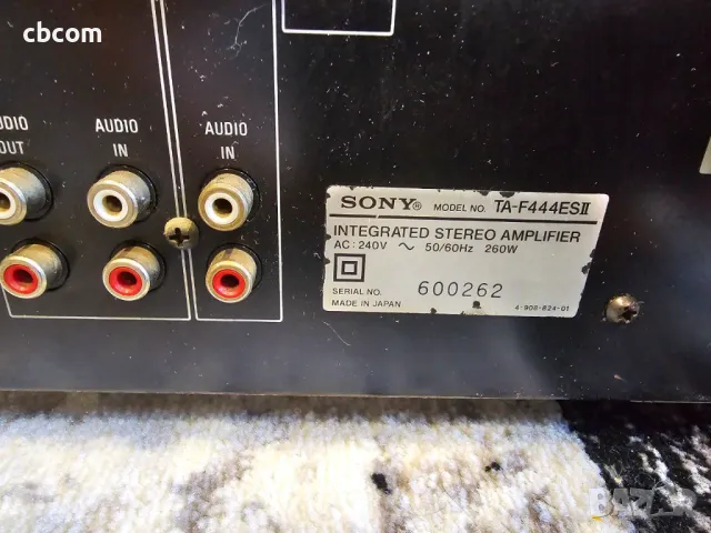 SONY TA-F444ES, снимка 5 - Аудиосистеми - 46979936