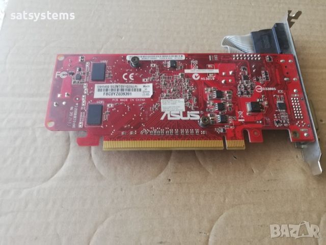 Видео карта AMD Radeon Asus HD EAH5450 Silent HDMI 1024MB GDDR3 64bit PCI-E, снимка 7 - Видеокарти - 46229127