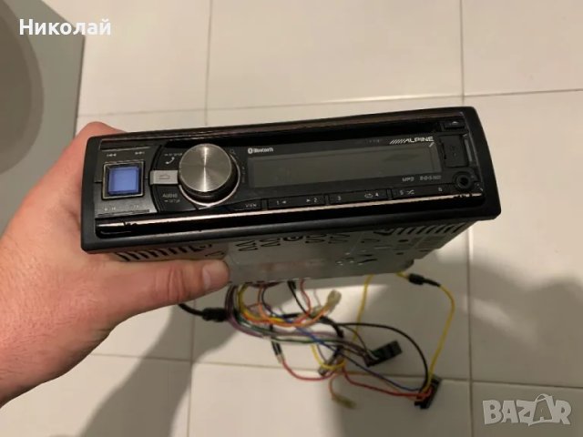 Авто Cd Alpine Bluetooth, снимка 4 - Аксесоари и консумативи - 48815418