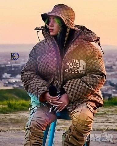 дамско яке GUCCI & THE NORT FACE , снимка 2 - Якета - 51744227