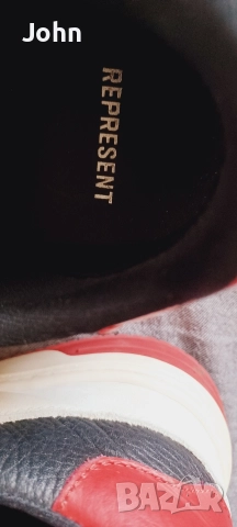 Мъжки Кожени Маратонки Репресент Repesent , снимка 7 - Маратонки - 52731860