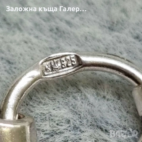 Сребърен синджир Бисмарк, 925, 12,43 г - като нов!, снимка 5 - Колиета, медальони, синджири - 54214931
